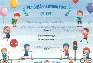 Biztonságos Óvoda Kupa